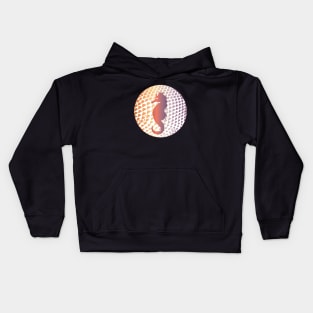 Trip with the sea horse Kids Hoodie